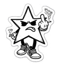 Small Camberstar Fu Sticker